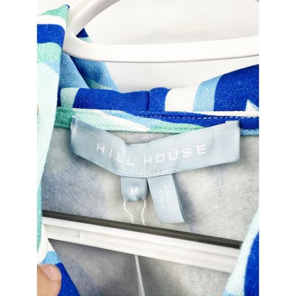 Hill House The Allie Zip-Up Hoodie in Ocean Kaleidoscope Size M NWT - Picture 4 of 5